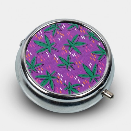 Cendrier de Poche Motifs Feuilles - GB The Green Brand