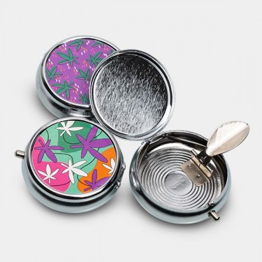 View Cendrier de Poche Motifs Feuilles - GB The Green Brand