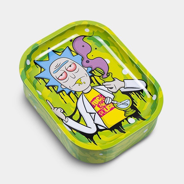 Boîte en métal avec Plateau à rouler 'R T-Shirt' - GB The Green Brand