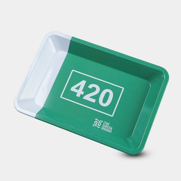 Plateau fumeur en métal GB