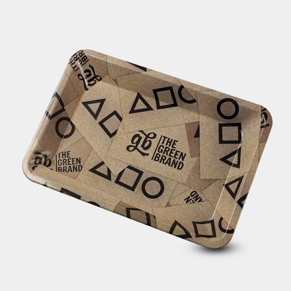 Plateau fumeur en métal GB