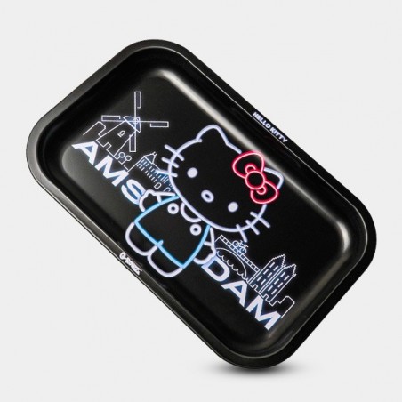 Plateau à rouler Hello Kitty Neon Amsterdam Moyen G-ROLLZ - GB The Green Brand