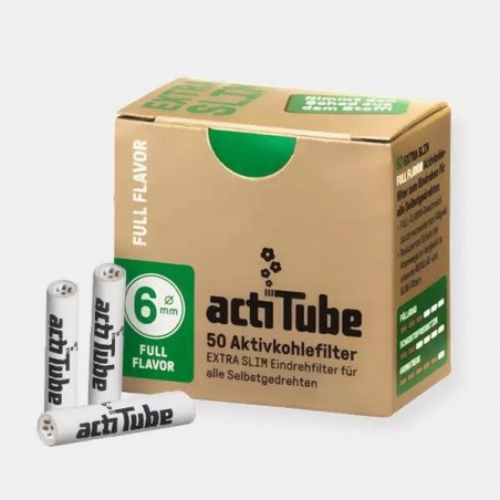 Filtres Extra Slim ActiTube - 50 - GB The Green Brand