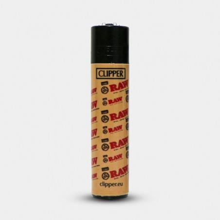 RAW Briquet Clipper avec le logo original - Grow Barato