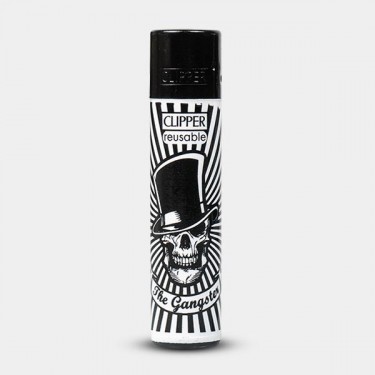 Briquet Clipper Collection Party Skulls - GB The Green Brand