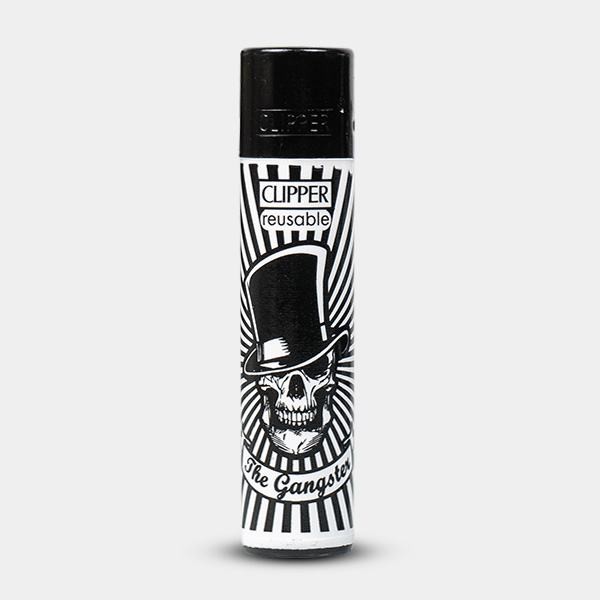Briquet Clipper Collection Party Skulls - GB The Green Brand