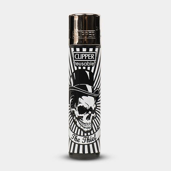 Briquet Clipper Party Skulls