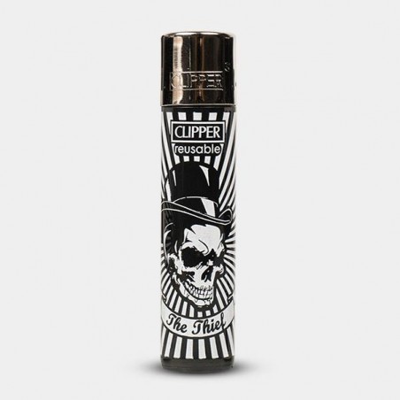 Briquet Clipper Collection Party Skulls - GB The Green Brand