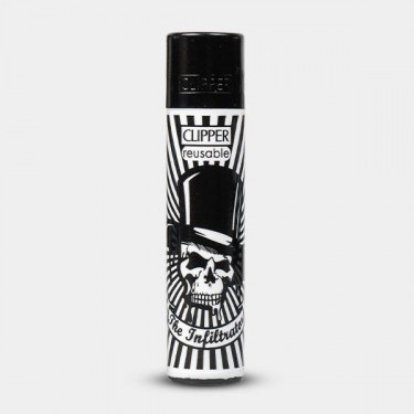 Briquet Clipper Party Skulls