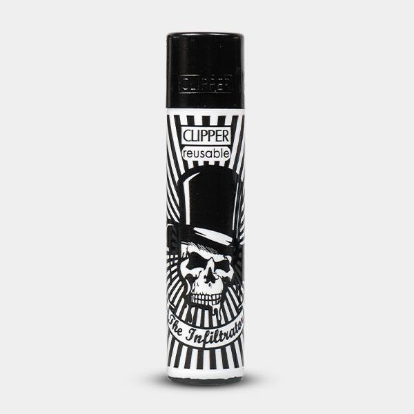 Briquet Clipper Party Skulls