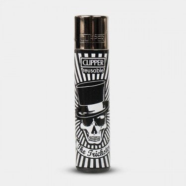Briquet Clipper Party Skulls