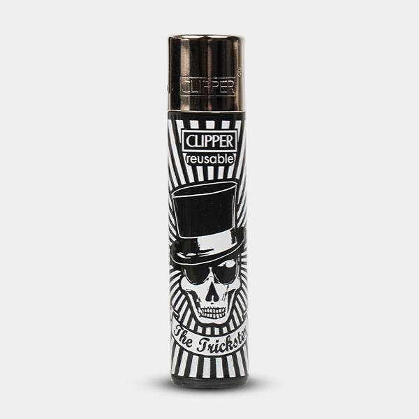 Briquet Clipper Party Skulls