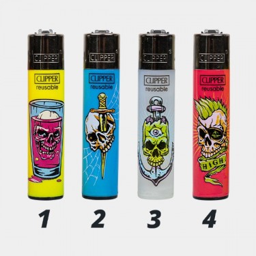 View Briquet Clipper Bone Portraits - GB The Green Brand