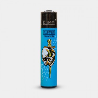 Briquet Clipper Bone Portraits