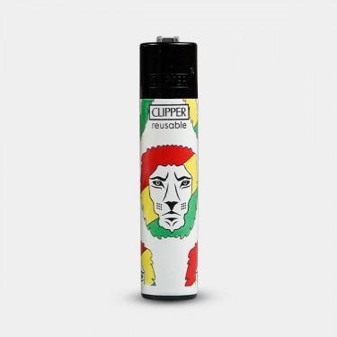 Briquet Clipper Reggae Life - GB The Green Brand