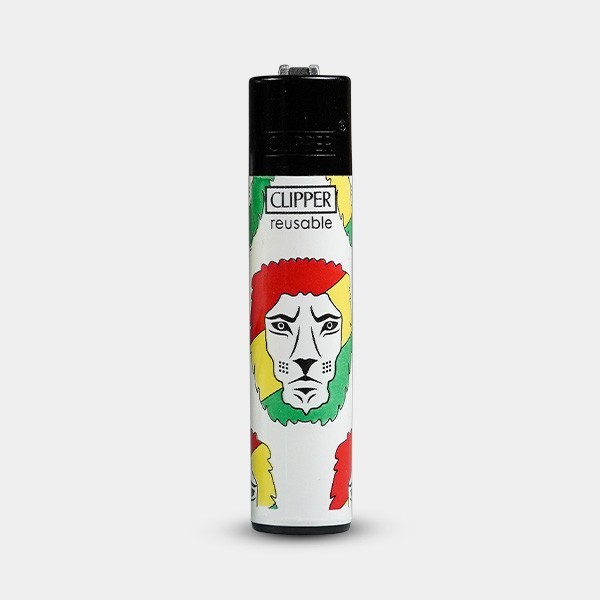 Briquet Clipper Reggae Life - GB The Green Brand