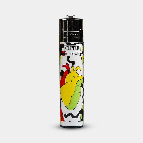 Briquet Clipper Reggae Life