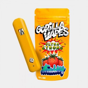 Gorilla Vape CBD 75 % Gorilla Grillz 'Strawberry'