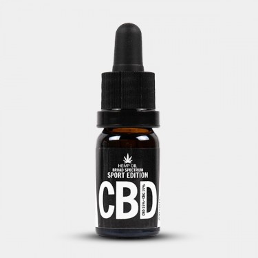 Huile GB CBD 15 % + CBG 15 % pour la récupération des sportifs