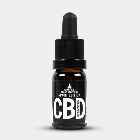 Huile GB CBD 15 % + CBG 15 % pour la récupération des sportifs