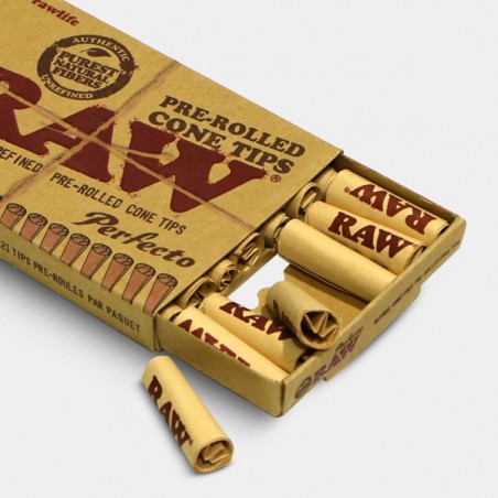 RAW Pre-Rolled Cone Tips cônes pré-roulés pro - Grow Barato