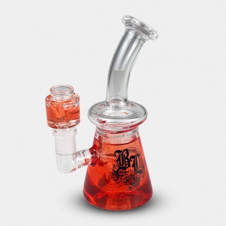 Bong gel refroidissant Rouge 18 cm Black Leaf - Grow Barato