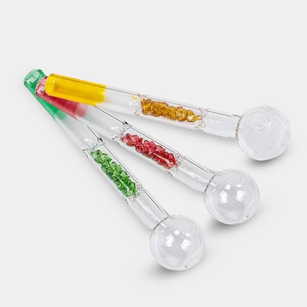 Pipe en Verre à Huile avec Filtre - GB The Green Brand