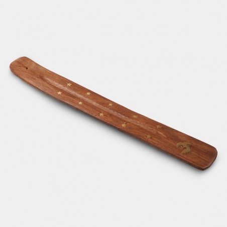 Acheter porte-encens plat 30 cm en bois - Grow Barato