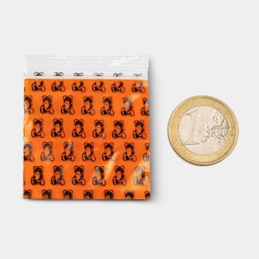 Sachet Zip 50x50mm Teddybears - GB The Green Brand