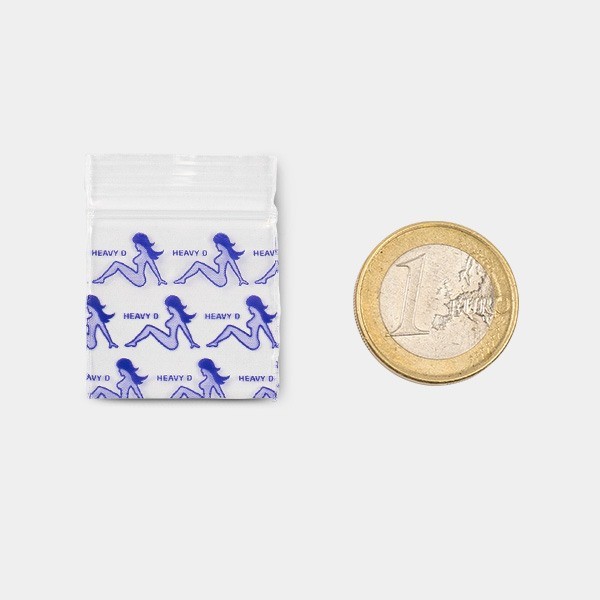 Sachet Zip 25x25mm Heavy D