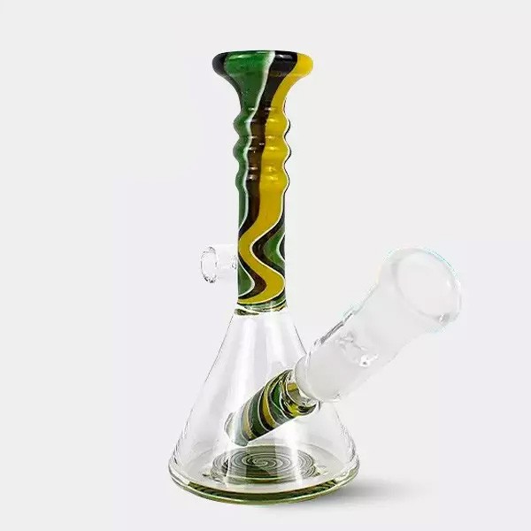 Bong en Verre Black Leaf 13 cm