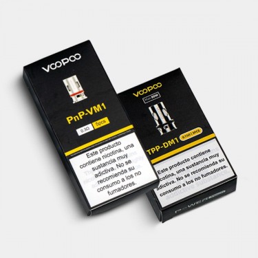 Résistances Voopoo PnP et TPP
