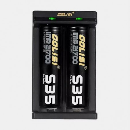 Chargeur Golisi Needle 2 et 4 pour batteries - GB The Green Brand