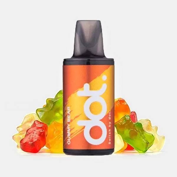 Voir Cartouche pré-remplie Dotmod Switch Gummy Bear 20 mg - Growbarato