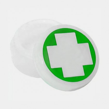 Boîtes en silicone logo THC pour stockage BHO - Grow Barato