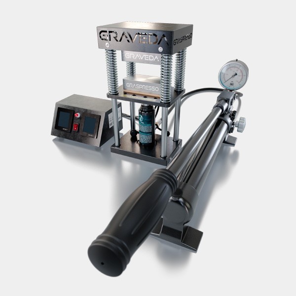 Presse Rosin Graspresso 15 tonnes manomètre - Grow Barato