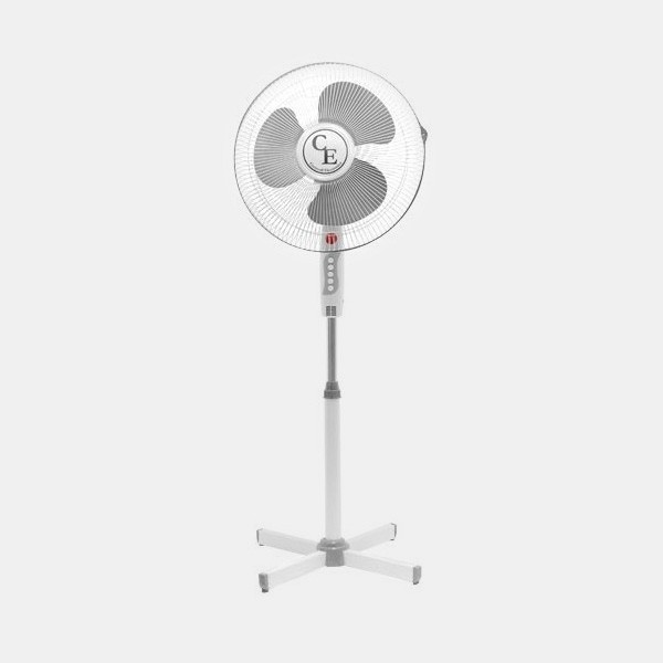 Ventilateur sur pied pivotant réglable - Grow Barato