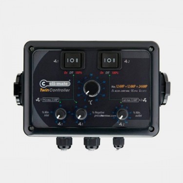 Twin Controller Cli-Mate pour température - Grow Barato