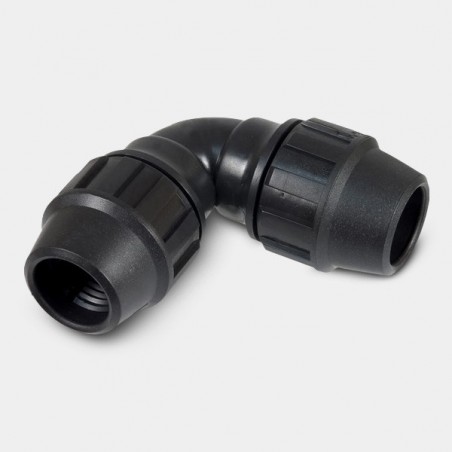 Coude de 25 mm en polypropylène angle 90° - Grow Barato