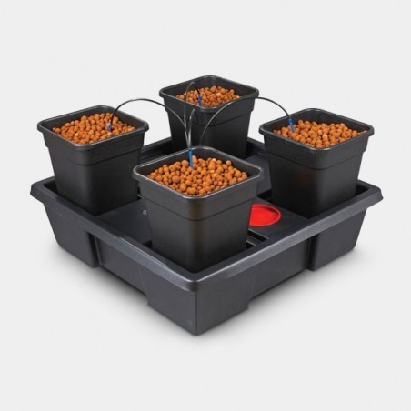 Système Hydroponique Wilma Large 4 pots 11L - Grow Barato