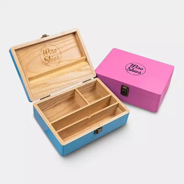 Rolling Box en Bois Rolling Box en Bois - GB The Green Brand