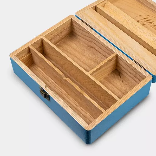 Rolling Box en Bois Rolling Box en Bois - GB The Green Brand