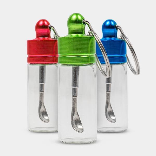 Voir Doseur en verre avec cuillère télescopique