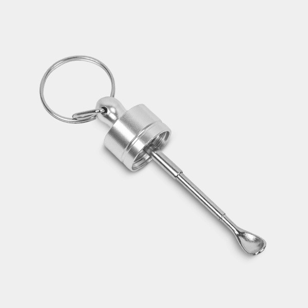 Cuillère télescopique pour doseur (gris)