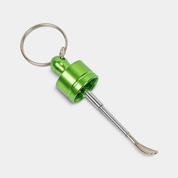 Cuillère télescopique pour doseur (vert)