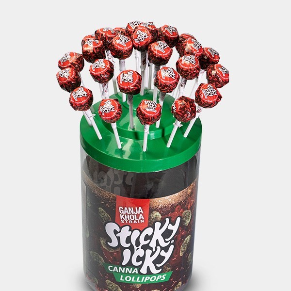 Sucettes au Cannabis Sticky Icky - GB The Green Brand