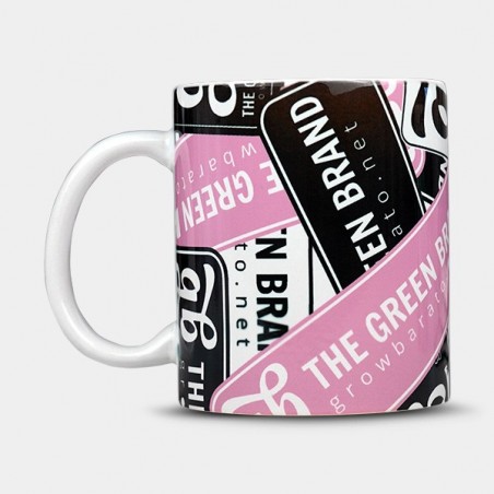 Tasse de porcelaine 350 ml avec design de GB The Green Brand