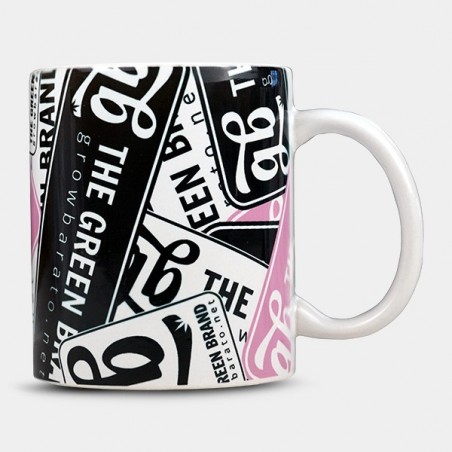 Tasse de porcelaine 350 ml avec design de GB The Green Brand