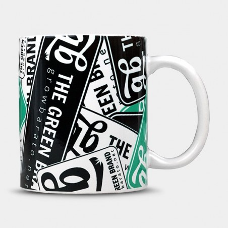 Tasse de porcelaine 350 ml avec design de GB The Green Brand
