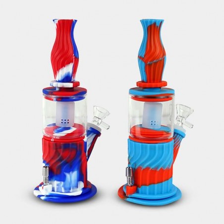 Bong Collecteur de Nectar en Silicone - GB The Green Brand